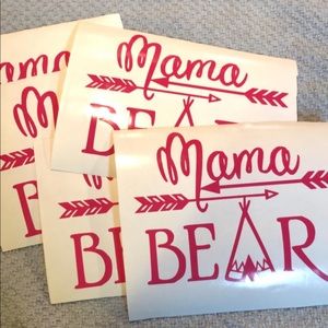 Mama Bear decals